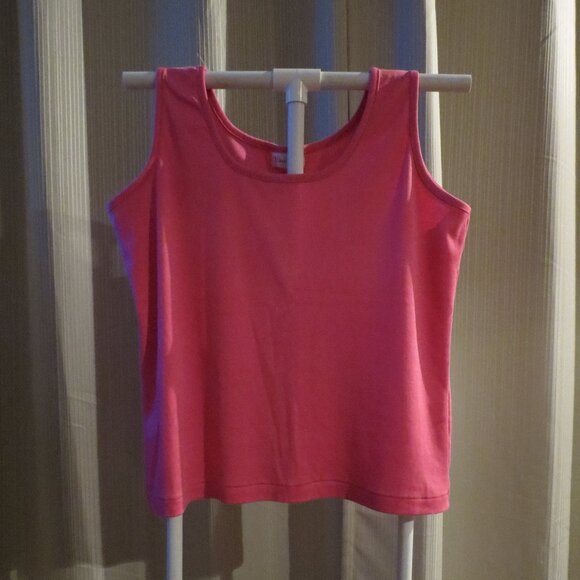 Vibrant Pink Sleeveless Top for Women - Picture 1 of 3